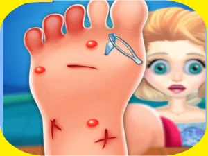 Foot Doctor Clinic - Feet Care - Play Free Online HTML5 Browser Game on TapToRun