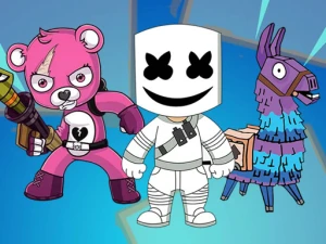 Fortnite Coloring Book - Play Free Online HTML5 Browser Game on TapToRun