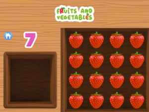 Fruits and Vegetables - Play Free Online HTML5 Browser Game on TapToRun