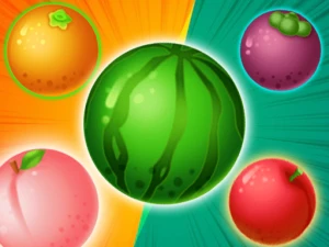 Fruits merge Battle - Play Free Online HTML5 Browser Game on TapToRun