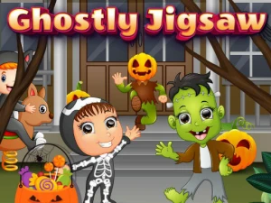 Ghostly Jigsaw - Play Free Online HTML5 Browser Game on TapToRun