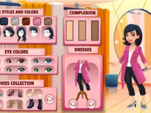 Girl Dressup Deluxe - Play Free Online HTML5 Browser Game on TapToRun