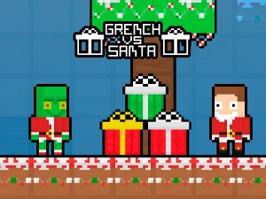 Grench vs Santa - Play Free Arcade Browser Game Online Instantly
