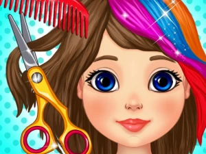 Hair Stylist DIY Salon - Play Free Online HTML5 Browser Game on TapToRun