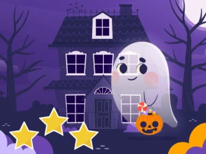 Halloween Hidden Stars - Play Free Puzzle Browser Game Online Instantly