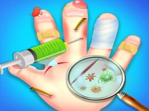 Hand Doctor Emergency Hospital: New Doctor Games - Play Free Girls Browser Game Online Instantly