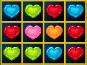 Hearts Blocks Collapse - Play Free Puzzle Browser Game Online Instantly