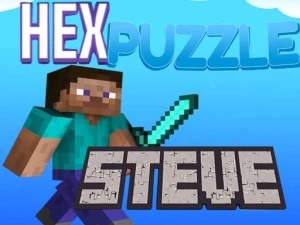 Hex Puzzle STEVE - Play Free Puzzle Browser Game Online Instantly