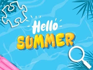 HidJigs Hello Summer - Play Free Puzzle Browser Game Online Instantly