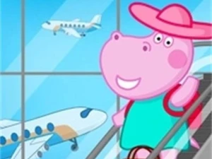 Hippo Airport Travel - Play Free Online HTML5 Browser Game on TapToRun