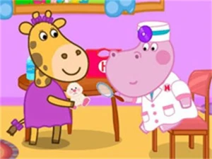 Hippo Toy Doctor Sim Game - Play Free Online HTML5 Browser Game on TapToRun