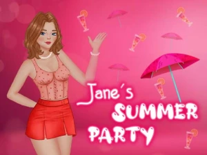 Janes Summer Party - Play Free Girls Browser Game Online Instantly