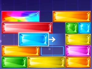 Jewel Sliding - Play Free Puzzle Browser Game Online Instantly