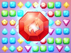 Jewels Connect - Play Free Online HTML5 Browser Game on TapToRun