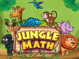 Jungle Math Online Game - Play Free Puzzle Browser Game Online Instantly