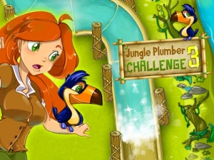 Jungle Plumber Challenge 3 - Play Free Puzzle Browser Game Online Instantly