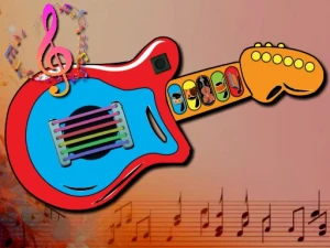 Kids Guitar Music Time - Play Free Girls Browser Game Online Instantly