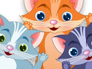 Kittens Match3 - Play Free Puzzle Browser Game Online Instantly