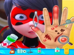 ladybug miraculous Hand Doctor - Fun Games for Gir - Play Free Girls Browser Game Online Instantly