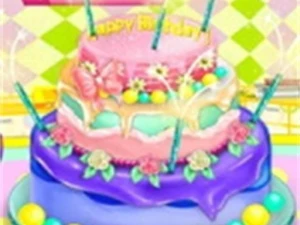 Little Girl Birthday Cake - Play Free Girls Browser Game Online Instantly