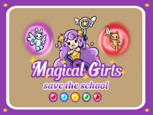 Magical Girls : Save the school - Play Free Online HTML5 Browser Game on TapToRun