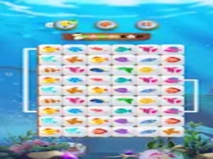 Mahjong Connect Fish World - Play Free Puzzle Browser Game Online Instantly
