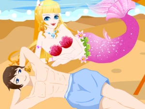 Mermaid Lover In Beach - Play Free Online HTML5 Browser Game on TapToRun