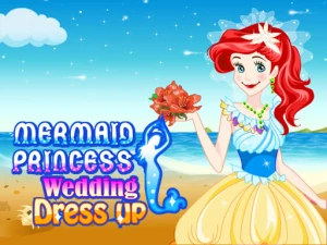 Mermaid Princess Wedding Dress up - Play Free Online HTML5 Browser Game on TapToRun