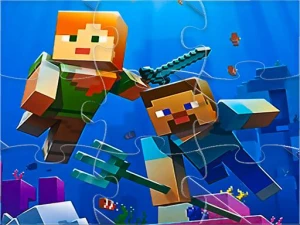 Minecraft Jigsaw Puzzle - Play Free Online HTML5 Browser Game on TapToRun
