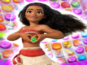 Moana Match 3 Puzzle - Play Free Online HTML5 Browser Game on TapToRun