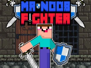 Mr Noob Fighter - Play Free Online HTML5 Browser Game on TapToRun