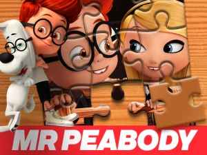 Mr Peabody and Sherman Jigsaw Puzzle - Play Free Puzzle Browser Game Online Instantly