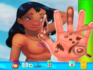Nani Pelekai Hand Doctor Game Online - Play Free Online HTML5 Browser Game on TapToRun