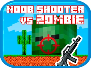 Noob shooter vs Zombie - Play Free Shooting Browser Game Online Instantly