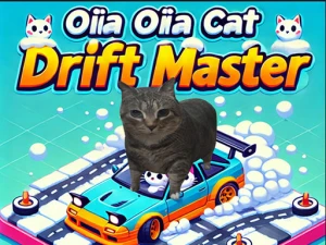 OIIA OIIA CAT Drift Master - Play Free Racing Browser Game Online Instantly