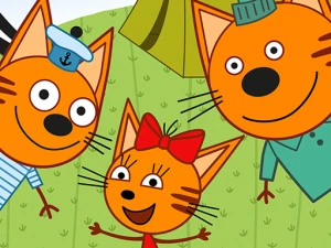 Picnic With Cat Family - Play Free Online HTML5 Browser Game on TapToRun