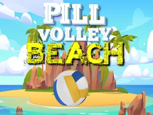 Pill Volley Beach - Play Free Sports Browser Game Online Instantly