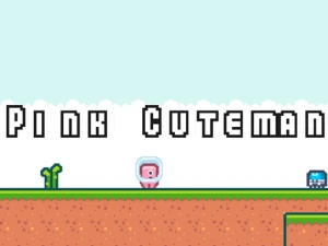 Pink Cuteman - Play Free Online HTML5 Browser Game on TapToRun