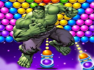Play Hulk Bubble Shooter Games - Play Free Puzzle Browser Game Online Instantly