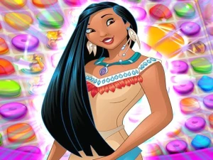 Pocahontas Disney Princess Match 3 - Play Free Online HTML5 Browser Game on TapToRun
