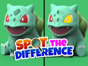 Pokimon Spot the differences - Play Free Puzzle Browser Game Online Instantly