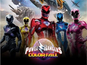 Power Rangers Color Fall - Pin Pull - Puzzle Game - Play Free Online HTML5 Browser Game on TapToRun