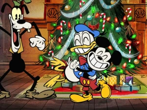 Preparing Mickey For Christmas Match 3 - Play Free Online HTML5 Browser Game on TapToRun