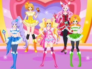 Pretty Cure 4 - Play Free Online HTML5 Browser Game on TapToRun