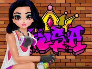 Princess Cool Graffiti - Play Free Girls Browser Game Online Instantly