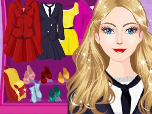 Princess High School Dress up - Play Free Online HTML5 Browser Game on TapToRun
