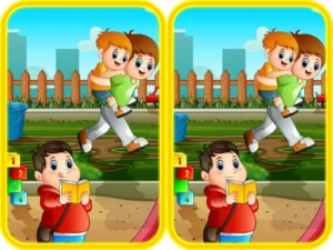Public Park Differences - Play Free Online HTML5 Browser Game on TapToRun