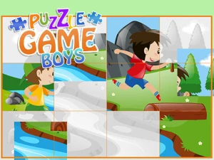 Puzzle Game Boys - Cartoon - Play Free Online HTML5 Browser Game on TapToRun