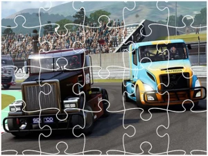 Racing Trucks Jigsaw - Play Free Online HTML5 Browser Game on TapToRun