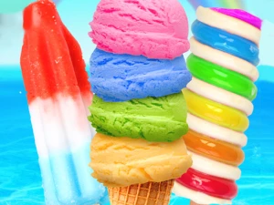 Rainbow Ice Cream And Popsicles - Play Free Online HTML5 Browser Game on TapToRun